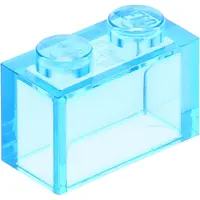 LEGO 100 pièces c. 3065 en bleu clair trans