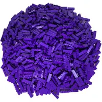 LEGO Briques 1x4 Violet - 3010 NOUVEAU ! Quantité 100x
