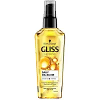Schwarzkopf Gliss Daily Oil Elixir pour usage quotidien avec huile d'argan et vitamine E 75ml