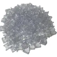 LEGO 2x4x2 Pare-brise Voiture Disque Transparent - 3823 NOUVEAU Quantité 250x