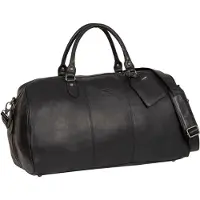 Mustang Cuir sac de voyage Catania Travel Bag Black noir