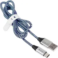 Tracer USB 2.0 TYPE-C A mâle - C mâle 1,0 m Câble noir et bleu