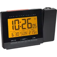 TFA-Dostmann 60.5016.01 Alarm Clock Noir One Size / EU Plug 220V