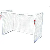 Powershot but de football PRO - 1,8 x 1,2m - uPVC - RÉSISTANT AUX INTEMPÉRIES - ballon inclus