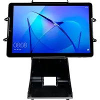 Star Micronics mUnite EZ3 STAND - Support de tablette pour la série mC-Print3 (y compris support d'écran côté client), noir