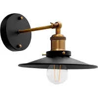 Toolight Applique Murale APP184-1W Porto Black