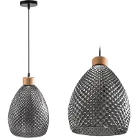Toolight Lampe APP897-1CP Black