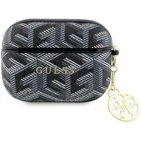 GUESS Guappgce4Ck Airpods Pro Coverczarny/Black Gcube Charm