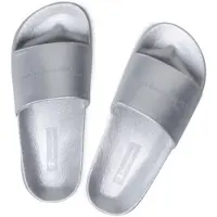 Champion Tongs Legacy QUEENS SLIDE de pour femmes, élégantes et argentées (S11386EM007)