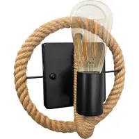 Toolight Applique Murale APP1465-1W Brown