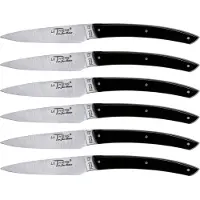 Laguiole Jean Dubost Messer Set 6 tlg., Acrylic Black