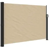 Syfax Auvent latéral rétractable beige 140x300 cm