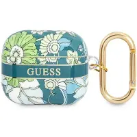 GUESS Gua3Hhfln Airpods 3 Cover Green/Green Flower Strap Collection