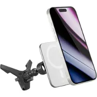 EPICO Chargeur de voiture sans fil Qi2 Mag+ - Argent/Blanc