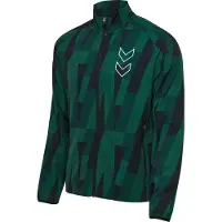 Hummel Sweat de sport sapin / vert foncé / noir / blanc