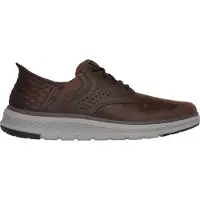 SKECHERS Slip-Ins: Orell - Yates Veterschoenen Laag - Donkerbruin - Maat 48.5