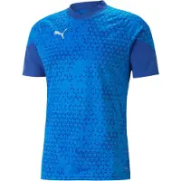 Puma teamCUP Tee-shirt d'entraînement Hommes 02 - electric blue lemonade S