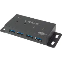 Logilink Usb 3.0 4 Port Hub Noir