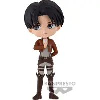 Banpresto Q Posket Attack On Titan Levi Vol2 Figurine 14 cm Marron One Size