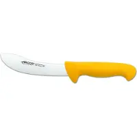 Arcos Couteau à dépouiller couleur - Prof 295300 en acier inoxydable nitrum et mangue lame ergonomique jaune en polypropylène de 16 cm, vitrine