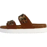Kaporal Mules Plate en cuir Solinea