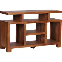 Wohnling Buffet & armoire TV Massif 120 x 40 cm Bois massif ; WL1.208