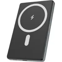 Felixx Powerbank Premium Ultraslim – Compatible avec Magnetic Magsafe Gris foncé – Powerbank 5000 mAh 20 W PD