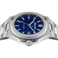 Ingersoll Montre à affichage analogique 'Catalina' bleu foncé / argent
