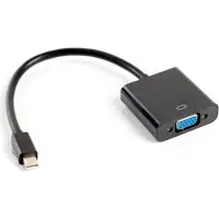 Lanberg Adaptateur Mini DisplayPort vers VGA AD-0006-BK Noir