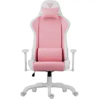 Sense7 Spellcaster FUKU Chaise de jeu, Fauteuil de jeu, Chaise de bureau, Chaise de bureau ergonomique Chaise pivotante 120 kg Rose