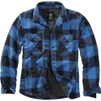 Brandit Veste mi-saison marine / bleu cyan / noir