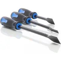 XPOtool Grattoir à joints Set de 3 pcs de Garage pour Déjointer, Retirer les résidus de colle, etc.