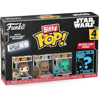 Funko POP! Pop! Sar Wars - Han Solo Figurki Winylowa z Serii Bitty POP, Blister 4 Figures