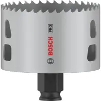 Bosch Accesorios Pc Plus Wood Hole Saw 76 Mm Argenté