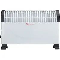 Alpina Radiateur convecteur - 1500W - Sur pieds - Thermostat réglable - Blanc