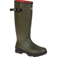 Hart Bottes en caoutchouc Trakai 18 NL, avec fermeture à soufflet (vert) taille 46"