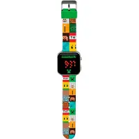 Kids Zegarek LED dla dzieci Minecraft - Oficjalny produkt LICENSING Premium