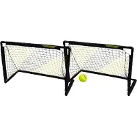 Powershot Paire de mini-buts en PVC - 0,9 x 0,6 m (avec ballon et pompe)