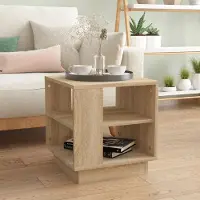 Prolenta Maison Exclusive - Table basse en chêne Sonoma 40x40x43 cm Matériau dérivé du bois