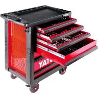 YATO Servante d'atelier 958x766x465mm incl. outillage 177 pièces