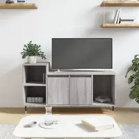 Prolenta Maison Exclusive - Meuble TV gris Sonoma 100x35x55 cm Matériau dérivé du bois