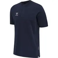 Hummel T-Shirt fonctionnel 'Move' bleu marine / blanc cassé