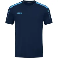 Jako Power Maillot Manches Courtes Hommes - Marine / Bleu Ciel | Taille: L