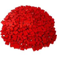 LEGO briques 1x2 rouge - 3004 NOUVEAU Quantité 50x