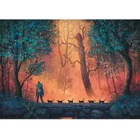 Heye Puzzle HEYE Inner Mystic : Marche à travers la forêt 1000 pièces