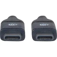 Manhattan 354899 Câble USB 3.1 Gen2 C mâle/femelle 0,5m noir