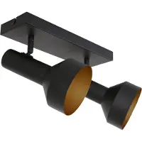 Anne Lighting - spot - Bundle - noir - métal - spot en saillie - E27 - 3336ZW