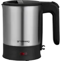 Grossag Bouilloire de voyage Pot en acier inoxydable 0,5 litre