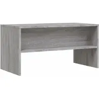 Syfax Meuble TV sonoma gris 80x40x40 cm bois d'ingénierie