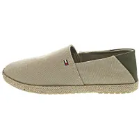 Tommy Hilfiger : Espadrilles pour hommes, chaussures décontractées, couleur beige